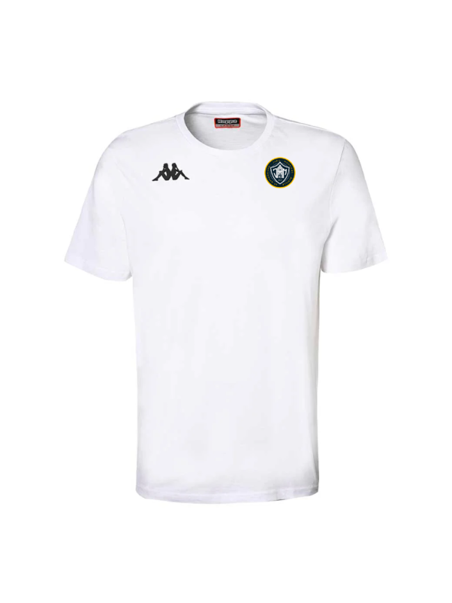 T-shirt blanc adulte Kappa Brizzo