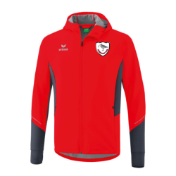 Veste running enfant rouge Erima Racing