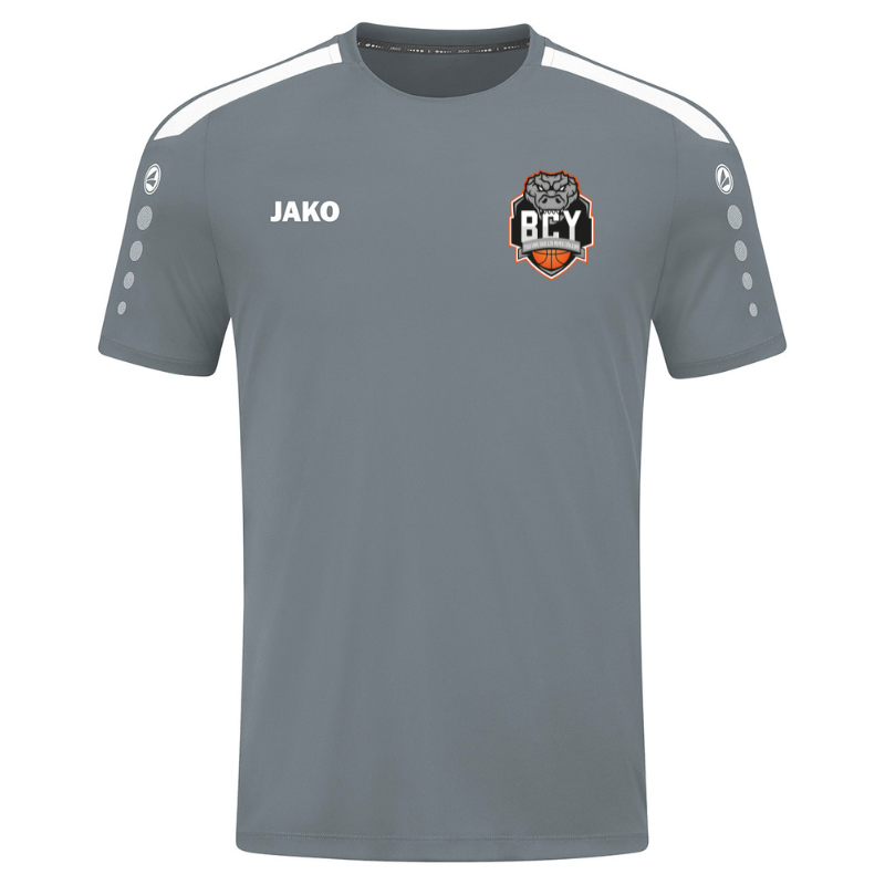 Maillot enfant gris Jako Power