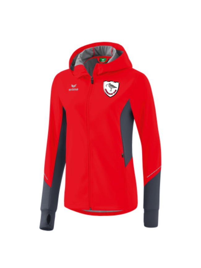 Veste running femme rouge Erima Racing