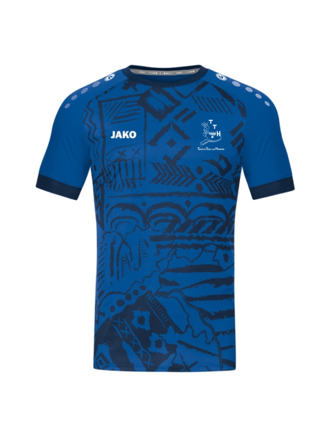 Maillot enfant bleu Jako Tropicana