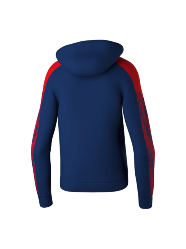 Sweat capuche adulte marine/rouge Erima Evo Star