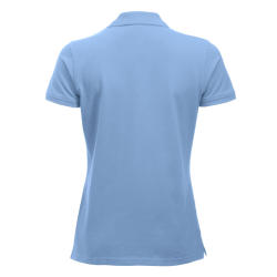 Polo femme bleu Clique Classic Marion pas cher