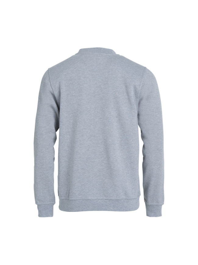 Sweat enfant gris Clique Basic pas cher