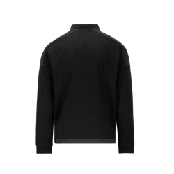 Sweat ½ zip adulte noir Kappa Gassolo pas cher