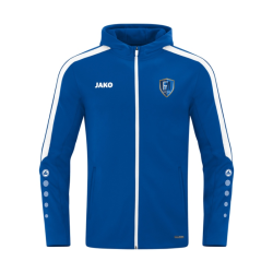 Veste à capuche adulte bleu Jako Power