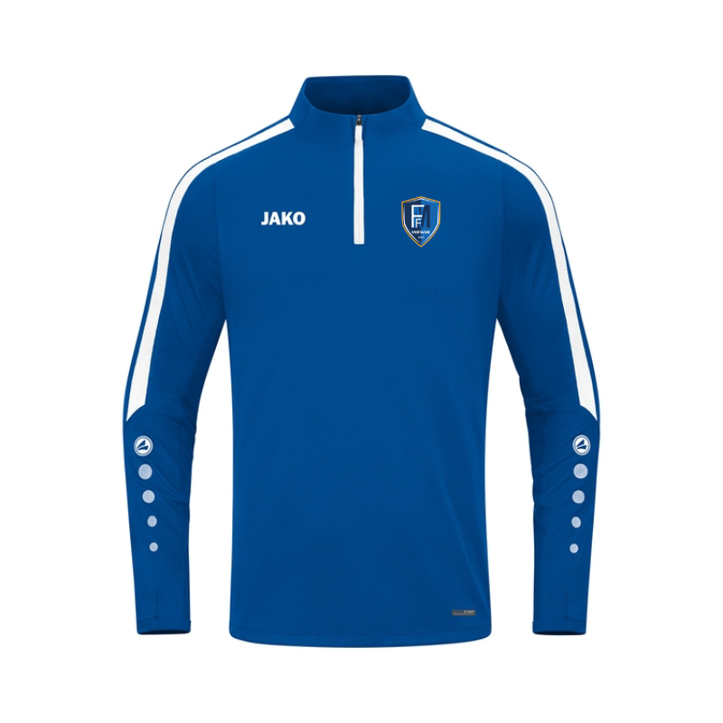 Sweat ½ zip enfant bleu Jako Power