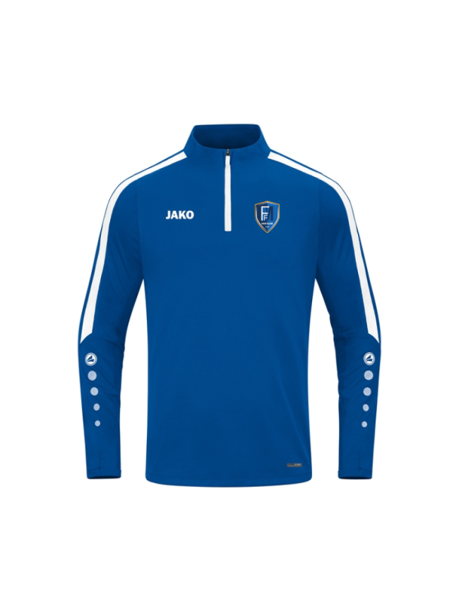 Sweat ½ zip enfant bleu Jako Power