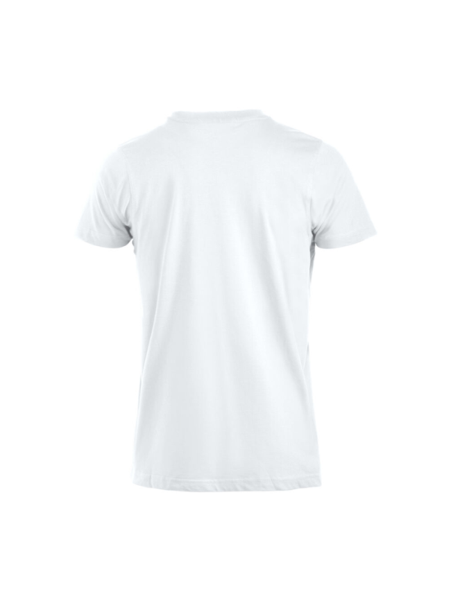 T-Shirt homme blanc Clique Premium-T prix bas