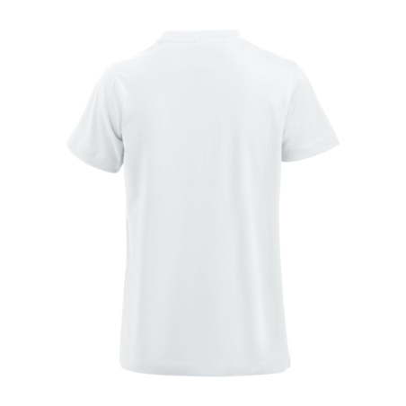 T-Shirt femme blanc Clique Premium-T pas cher