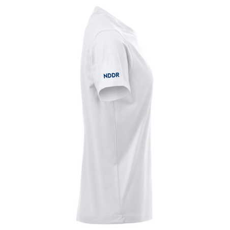 T-Shirt femme blanc Clique Premium-T
