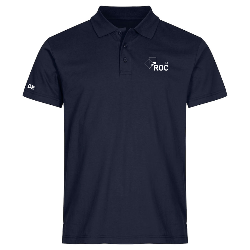 Polo homme marine Clique Basic