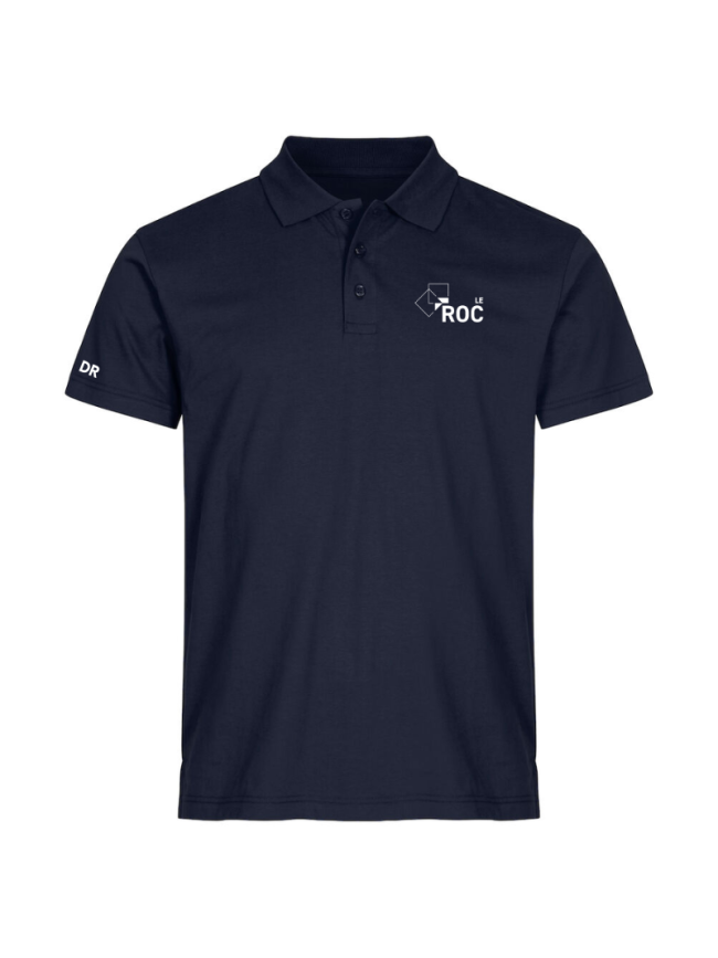 Polo homme marine Clique Basic