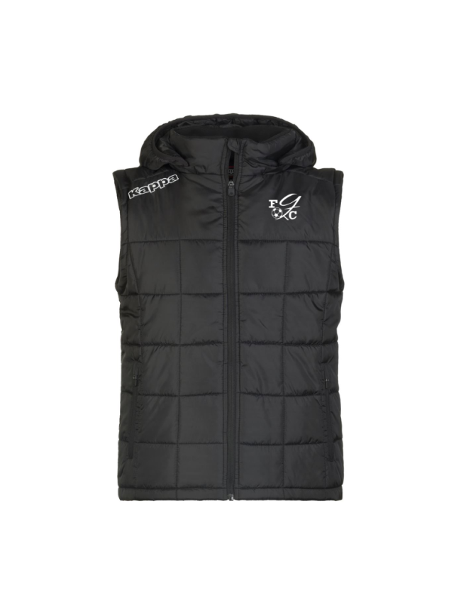 Blouson homme noir Kappa Wapples pas cher