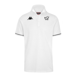 Polo enfant blanc Kappa Barli