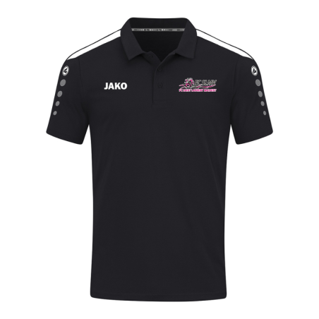 Polo homme noir Jako Power