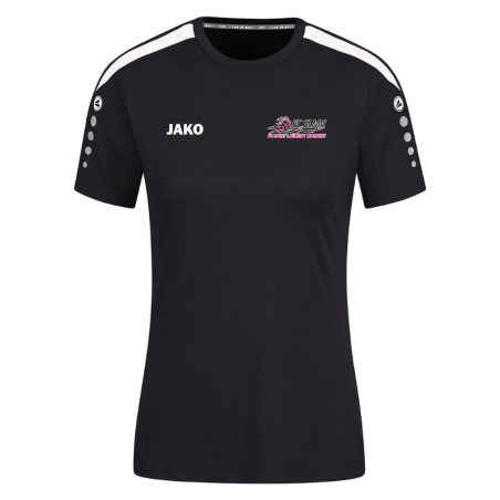 T-Shirt femme noir Jako Power