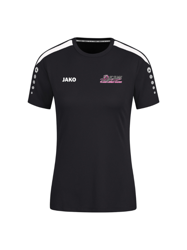 T-Shirt femme noir Jako Power