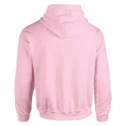 Sweat capuche adulte rose Gildan Heavy Blend pas cher