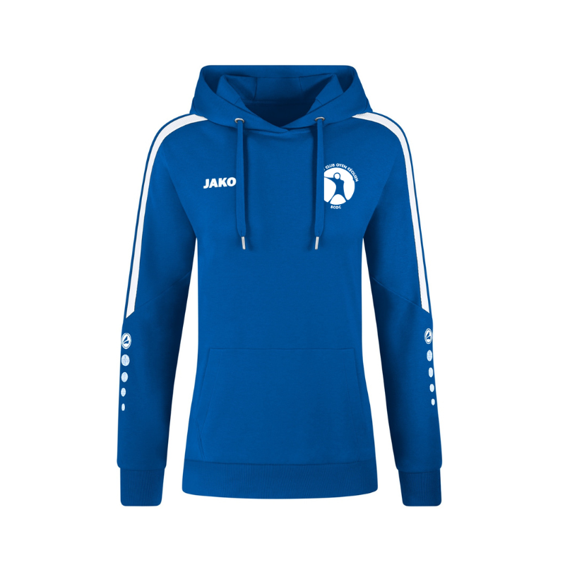 Sweat capuche femme bleu Jako Power