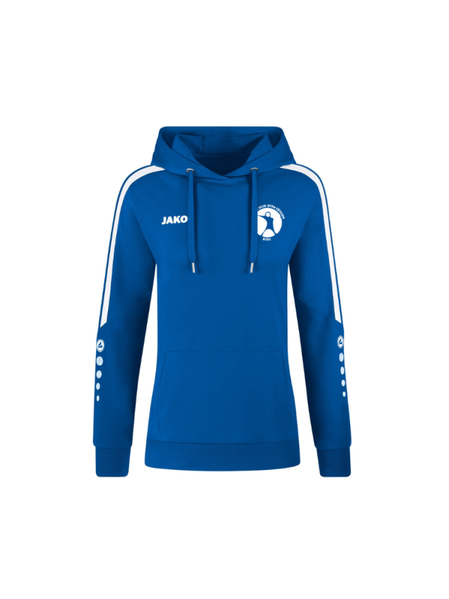 Sweat capuche femme bleu Jako Power