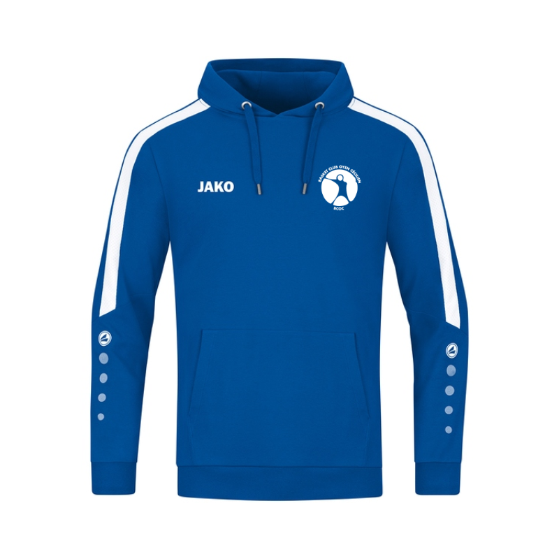 Sweat capuche enfant bleu Jako Power