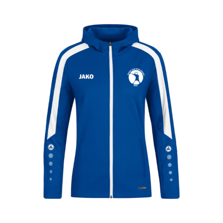 Veste capuche femme bleu Jako Power