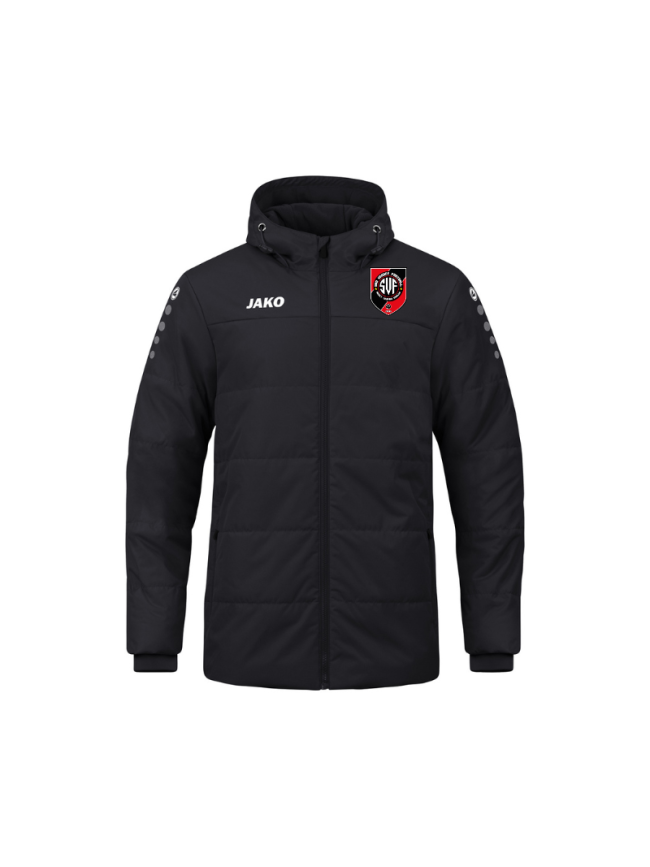 Veste coach adulte noir Jako Team