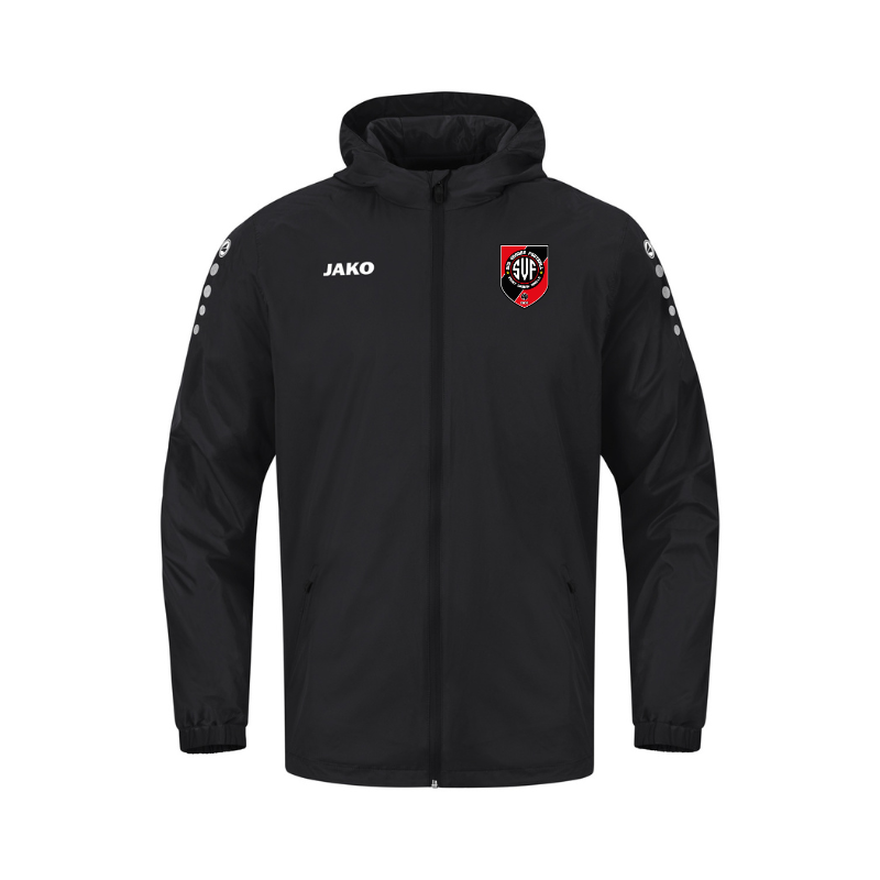 Veste de pluie adulte noir Jako Team 2.0