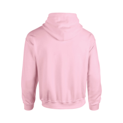 Sweat capuche adulte rose Gildan Heavy Blend