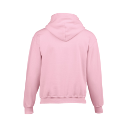 Sweat capuche enfant rose Gildan Heavy Blend