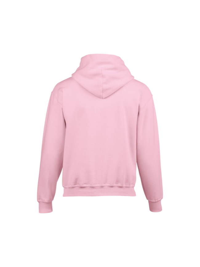 Sweat capuche enfant rose Gildan Heavy Blend