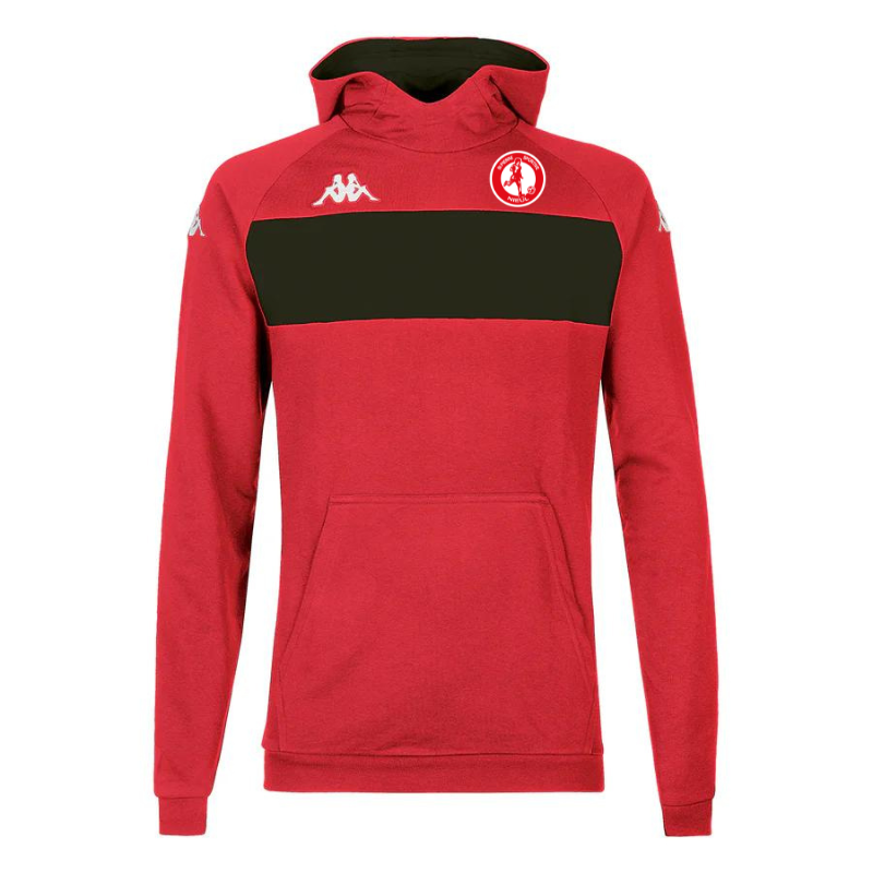 Sweat à capuche enfant rouge Kappa Daccio