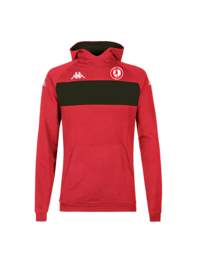 Sweat à capuche enfant rouge Kappa Daccio