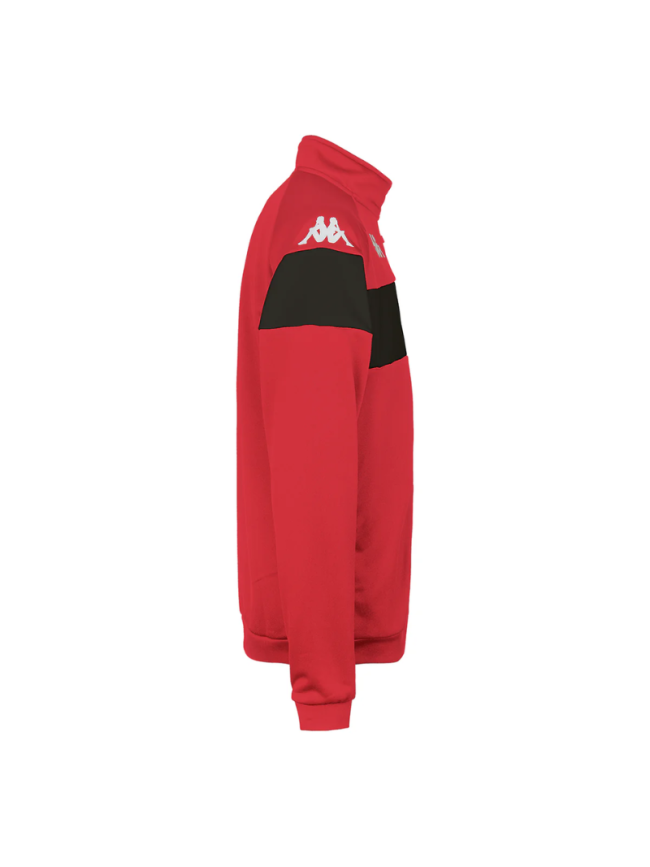 Veste zippée rouge adulte Kappa Dacone prix bas