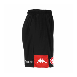 Short enfant noir Kappa Daggo pas cher