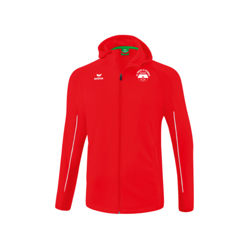 Veste capuche enfant rouge Erima Liga Star