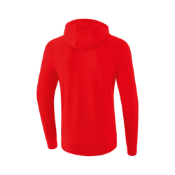 Sweat capuche enfant rouge Erima pas cher