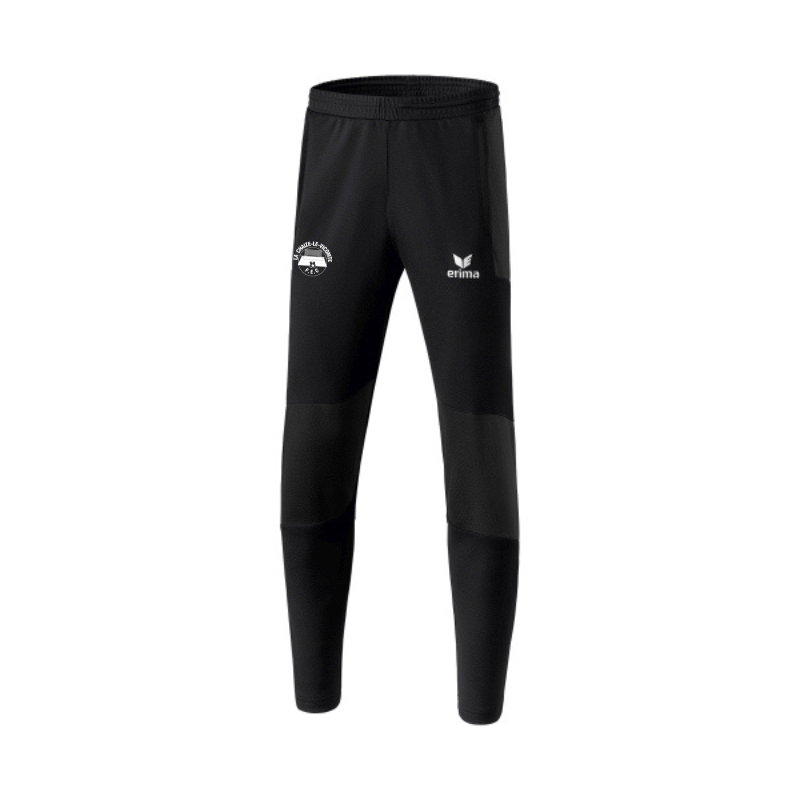 Pantalon d'entraînement enfant noir Erima Tec 2.0