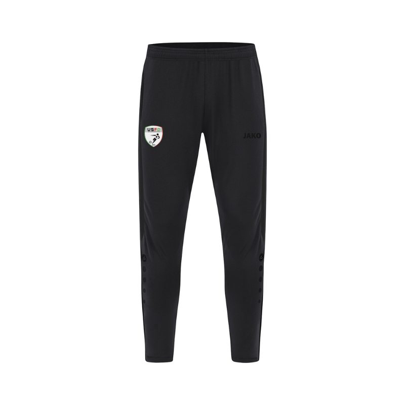 Pantalon d'entraînement adulte noir Jako Power