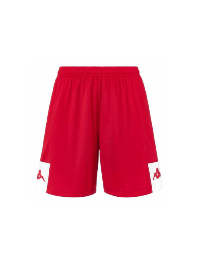 Short enfant rouge/blanc Kappa Daggo