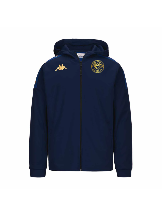 Veste capuche marine junior Kappa Grevolo