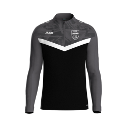 Sweat ½ zip adulte noir Jako Iconic