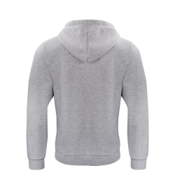 Sweat capuche adulte gris Clique Basic pas cher