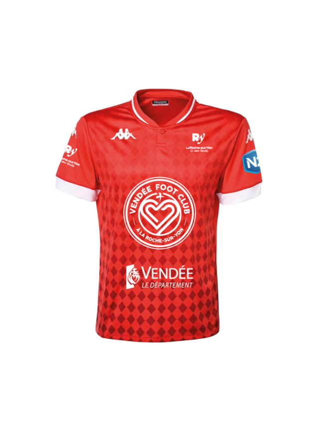 Maillot officiel adulte rouge Kappa Bofi