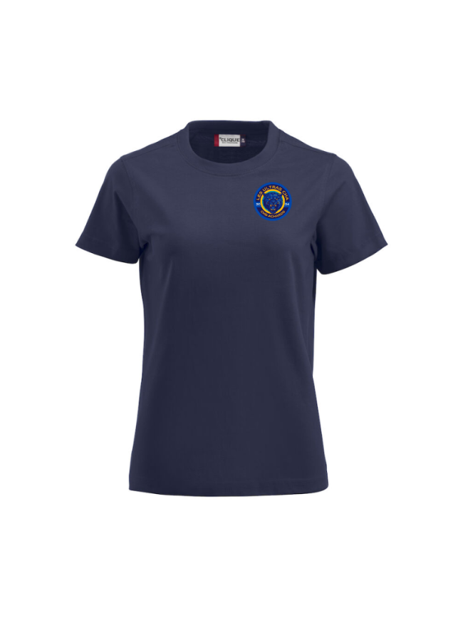 T-Shirt femme marine Clique Premium-T