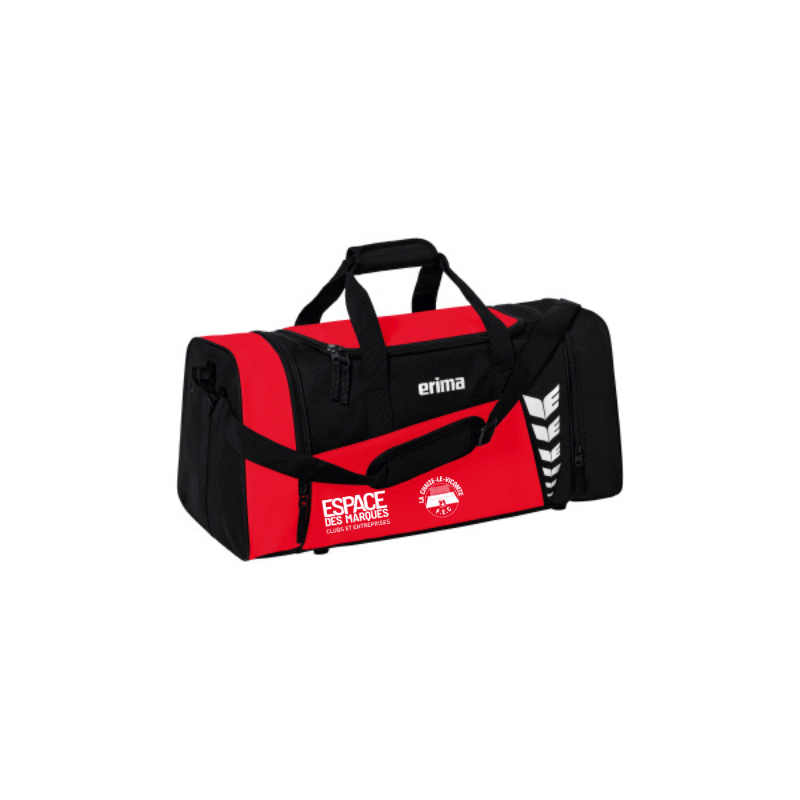 Sac de sport rouge/noir Erima Six Wings