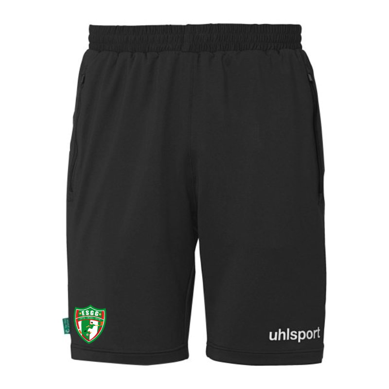 Short de sortie adulte noir Uhlsport Essential Tech