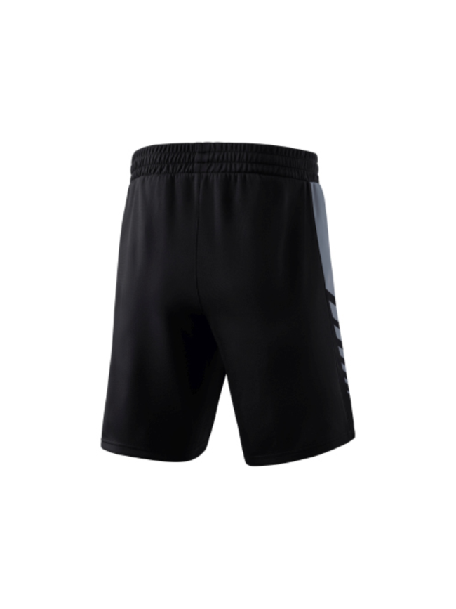 Short de sortie adulte noir/gris Erima Worker Six Wings