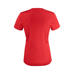 T-shirt femme rouge Clique Basic pas cher